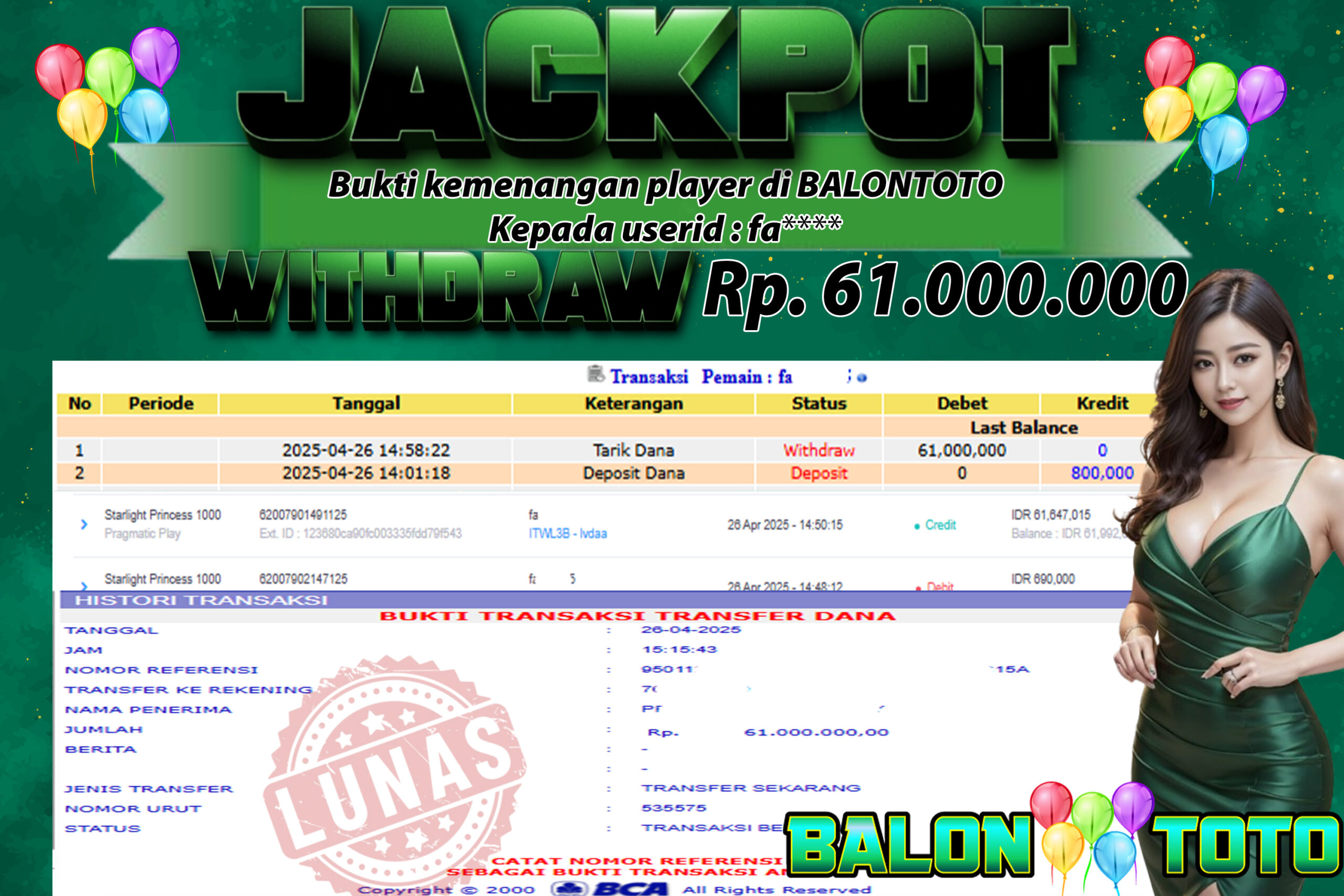 Prediksi BALONTOTO