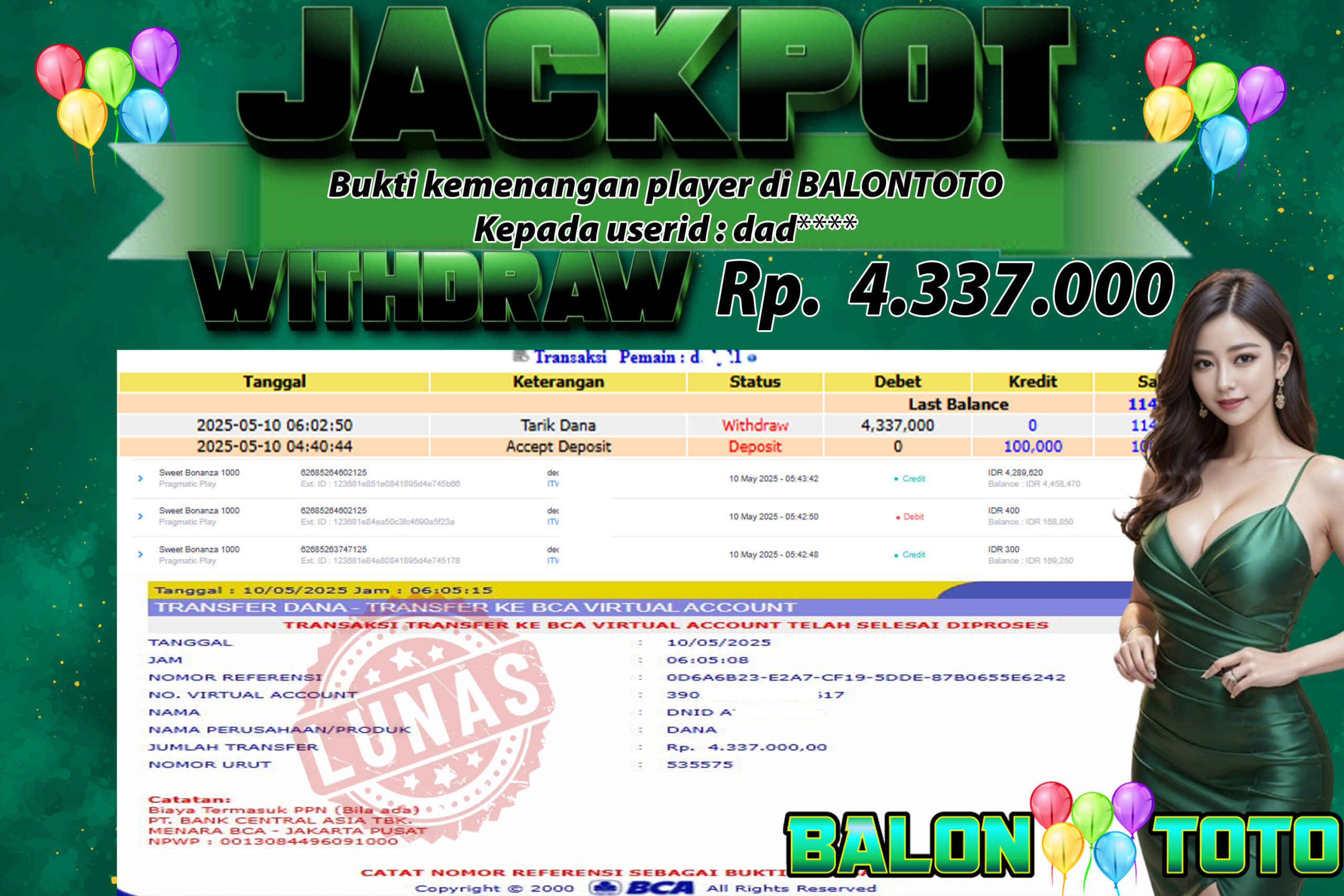 Prediksi BALONTOTO